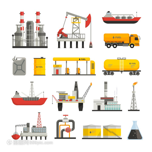 石油工業(yè)運輸與生產結構概覽